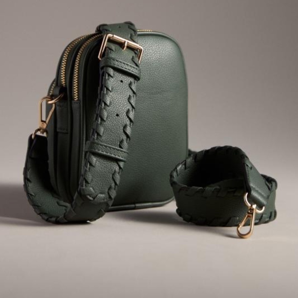 NEW Mali + Lili Green Crossbody Bag